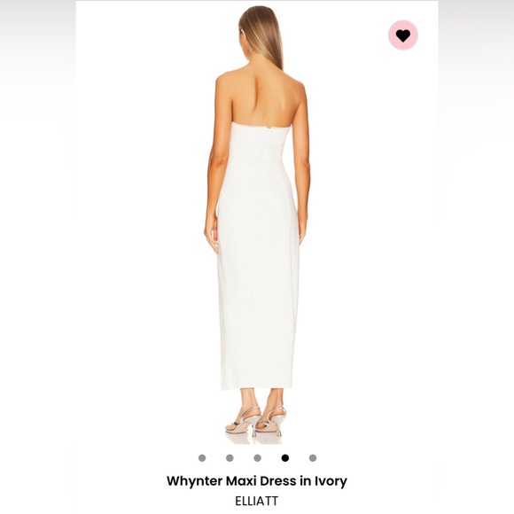 Whynter Maxi Dress in Ivory Size Small - Picture 3 of 6